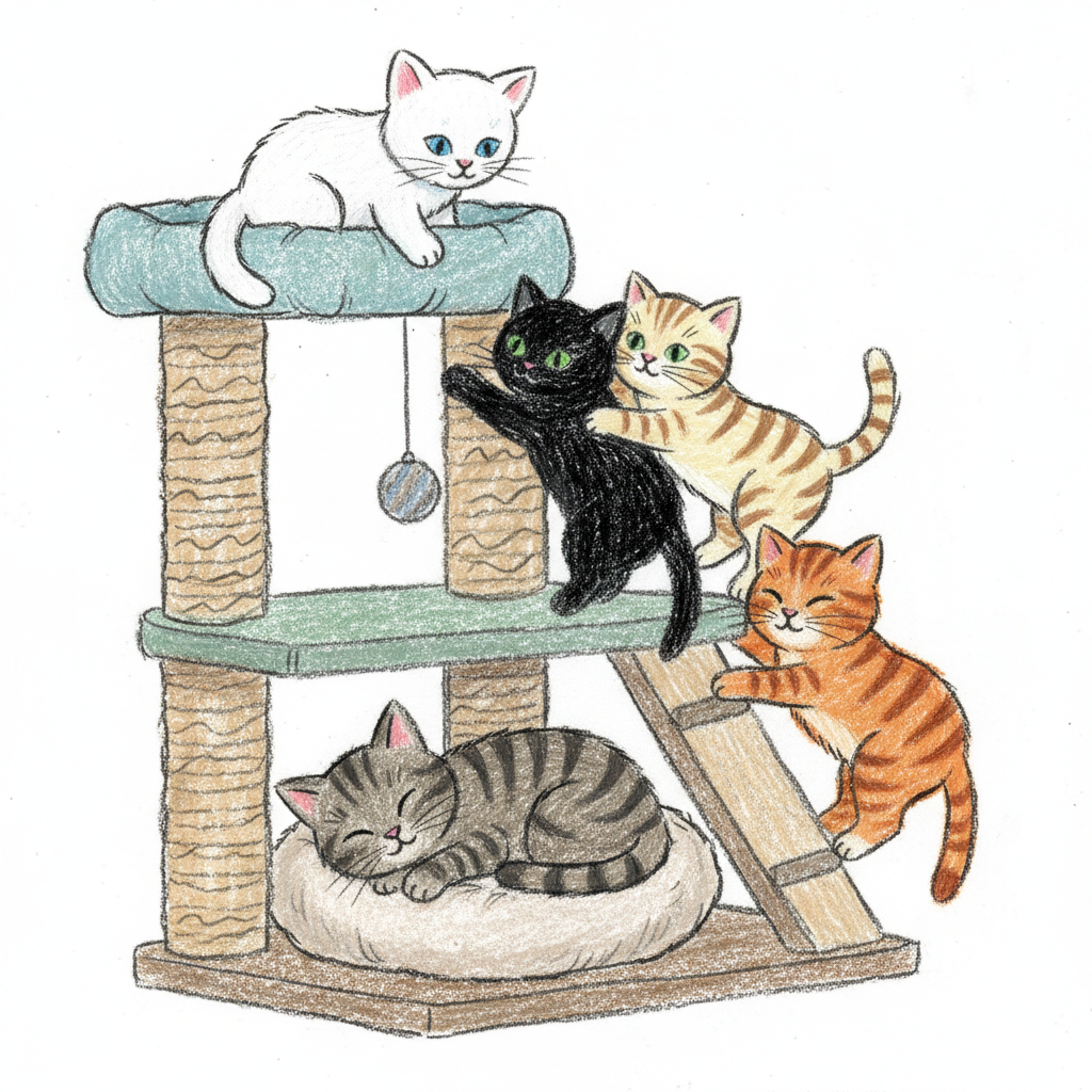 ネコちゃんの毛色とその性格 ネコちゃんの毛色とその性格